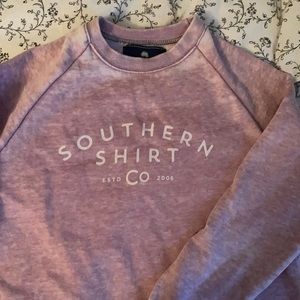 Souther Shirt Co light purple sweatshirt